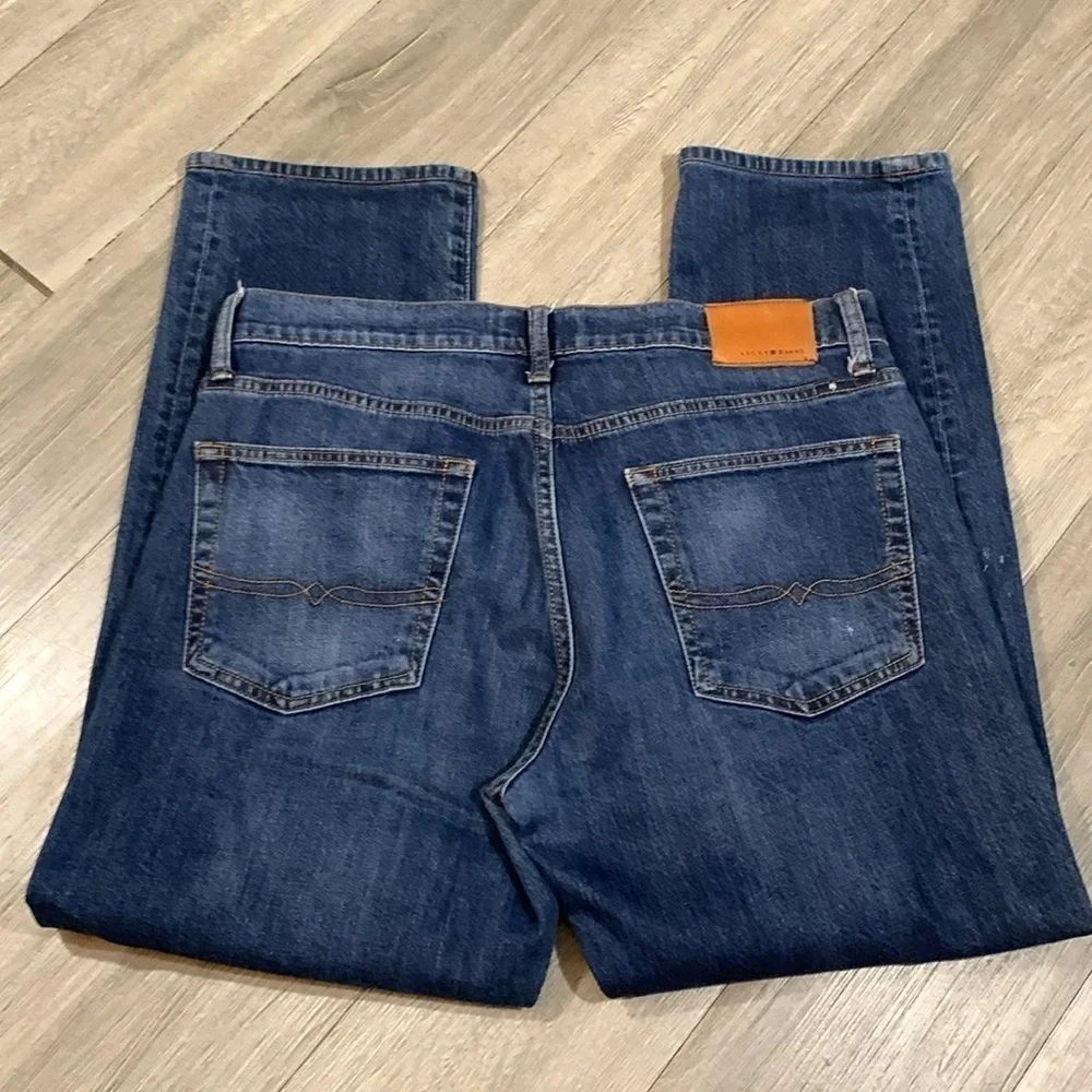 Lucky‎ Brand 221 Original Straight Medium Wash Jeans size 33